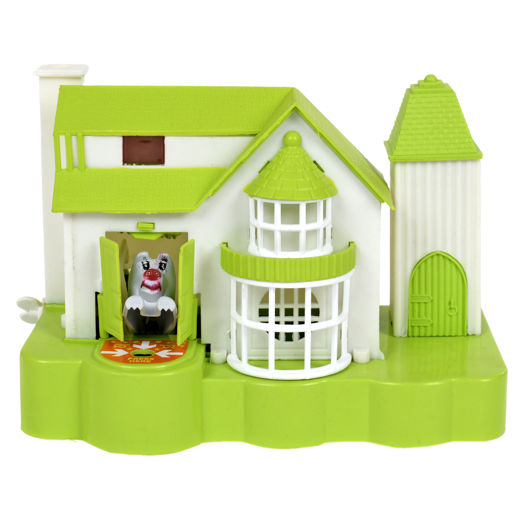 Green Puppy House Coins Bank — Eco-Friendly Piggy Bank Toy by Tripple Ess Toys